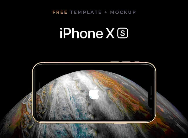 Mockup iPhone Xs by Alexander Kutuzov