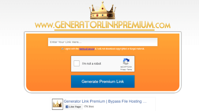 Generator Link Premium