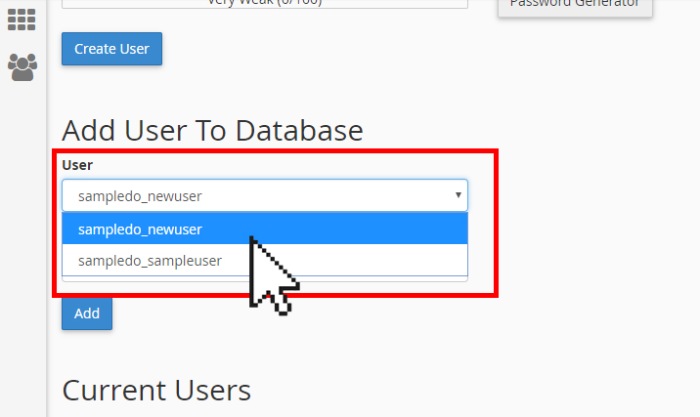 add user to database